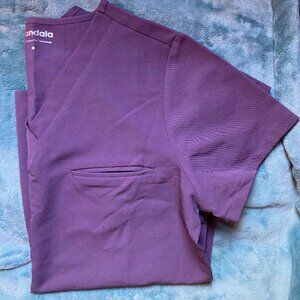 Dewberry Mandala Scrubs set - top&bottom